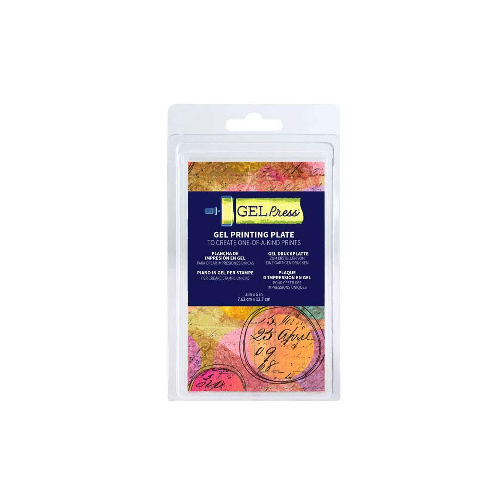 Gel Press - Plaque de gel pour impression rectangulaire A5 - Le scrap