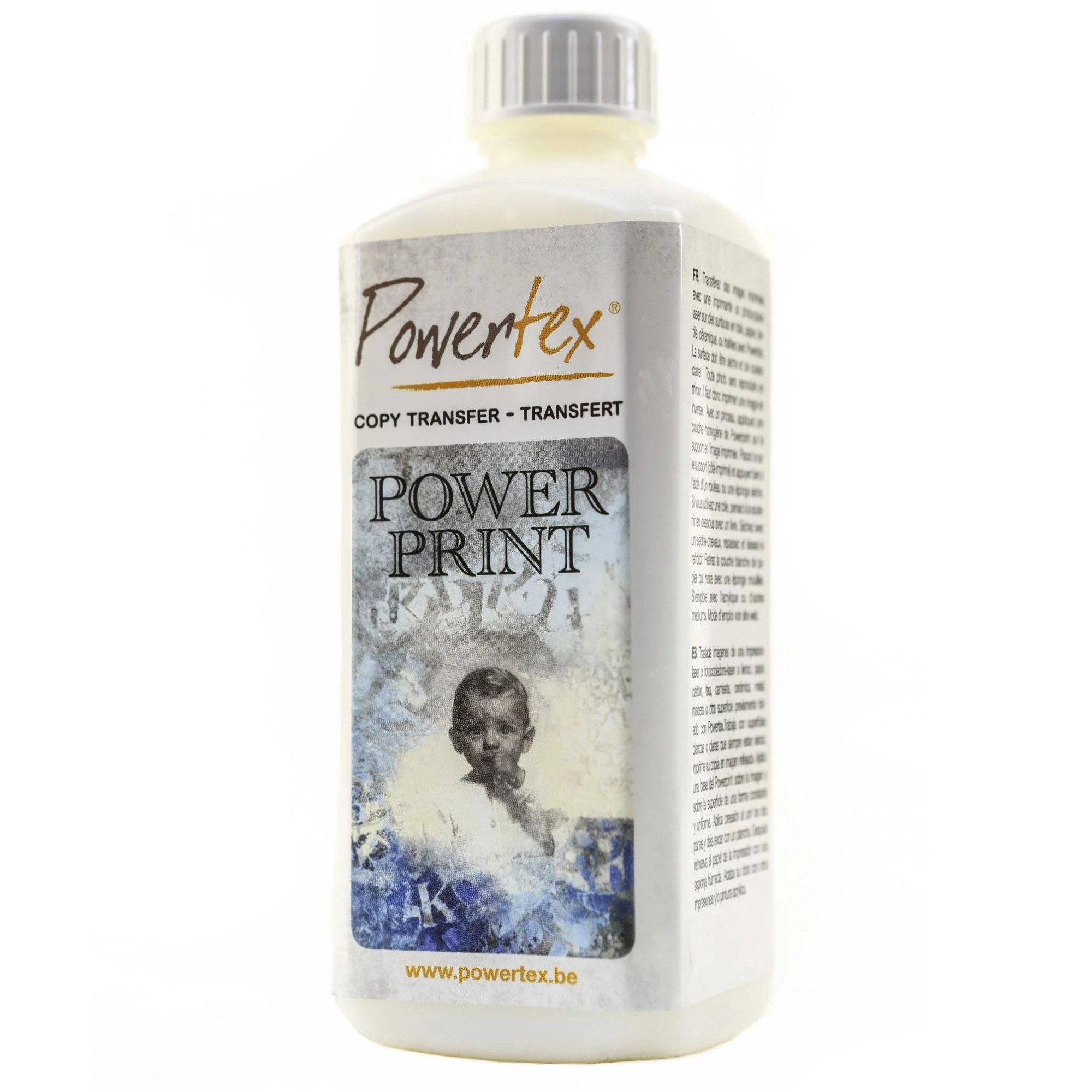 Powerprint 250ml Photo Transfer Medium Powertex Products USA