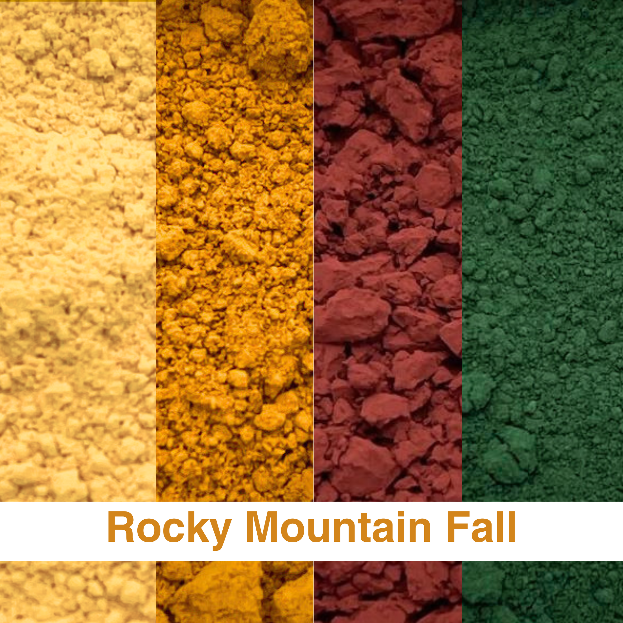 Sample Kit - Rocky Mountain Fall Pigment Bundle