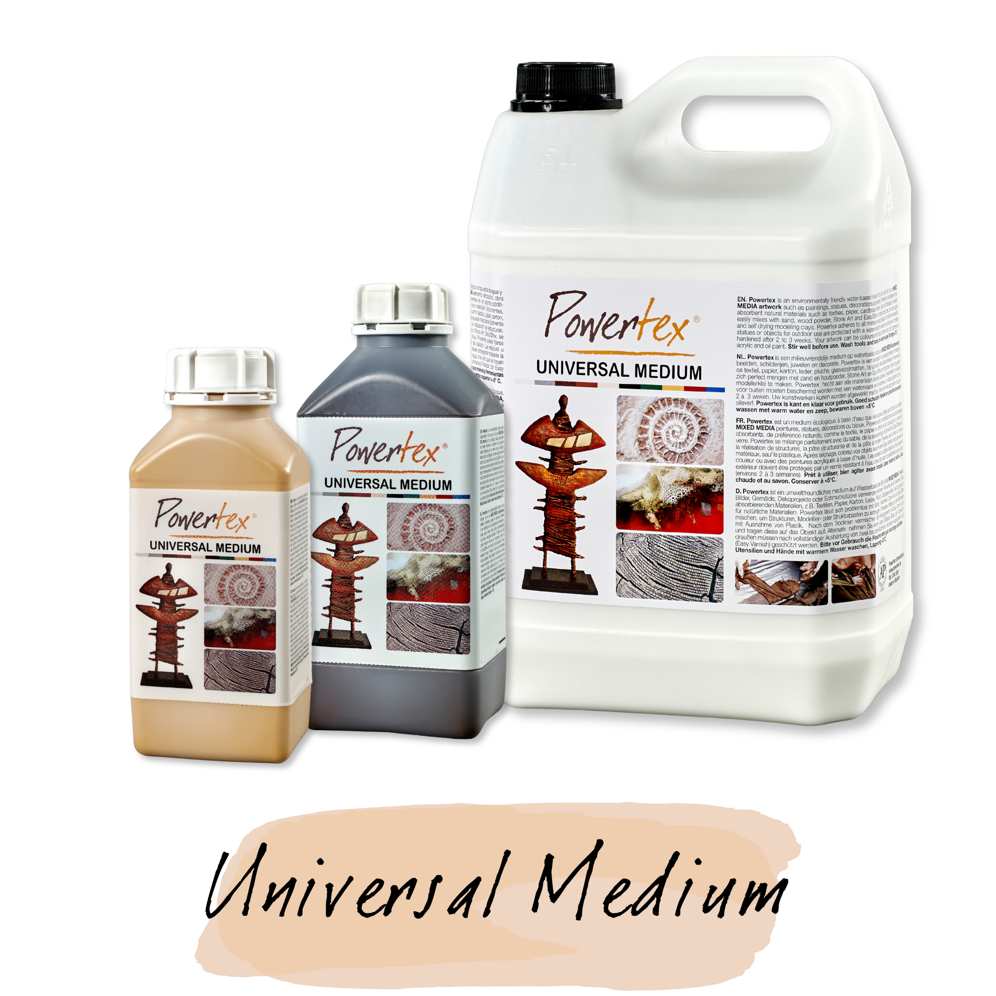 Powertex textile hardener to use for Fiber Art, sculpting and Mixed Media