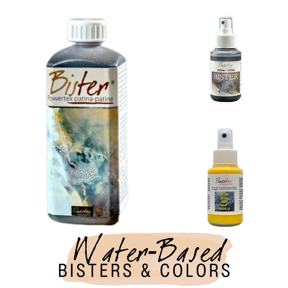 Powertex Water-Based Bisters & Colors