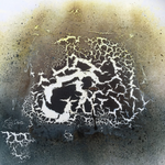 Pictured: sample of bister powder on fabric 