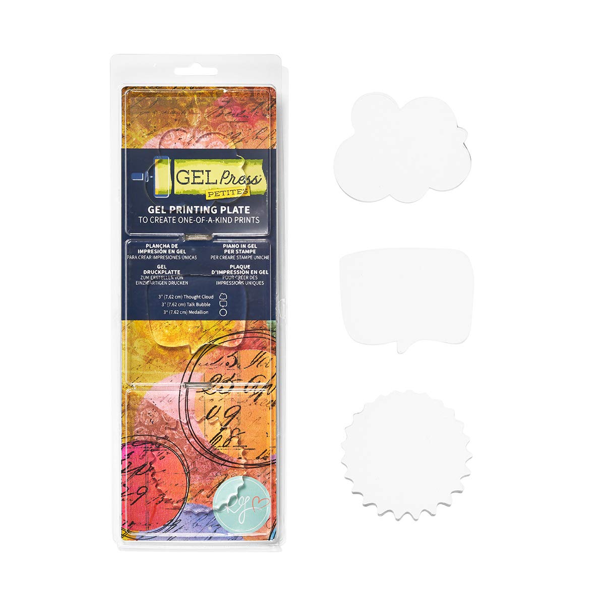 Gel Press Gel Plate 3 Inch Petites - Call Out