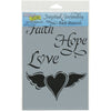 TCW2145 Faith Hope Love