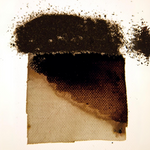 Pictured: Effect of Powertex bister powder on watercolor paper.