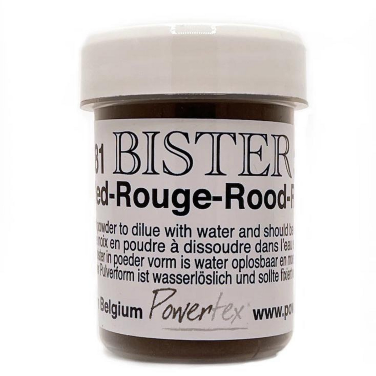 Bister Ink Bister powder Red 30g – Powertex Products USA