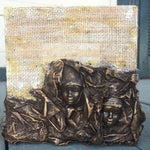 Plaster Lady Flat-Back Heads