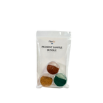 Dabble Days 2026 Pigment Sampler package - Mocha, Green, and Yellow Ochre PowerColor pigments