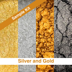 Sample Kit - Silver and Gold Pigment Bundle