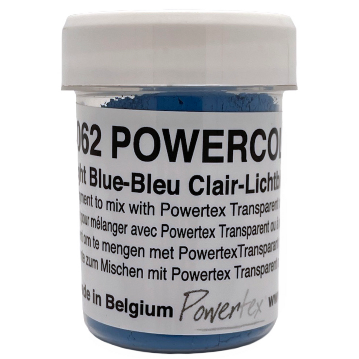 Select Power Blue Powercolor Powder Pigment Light Blue 40g – Powertex Products USA