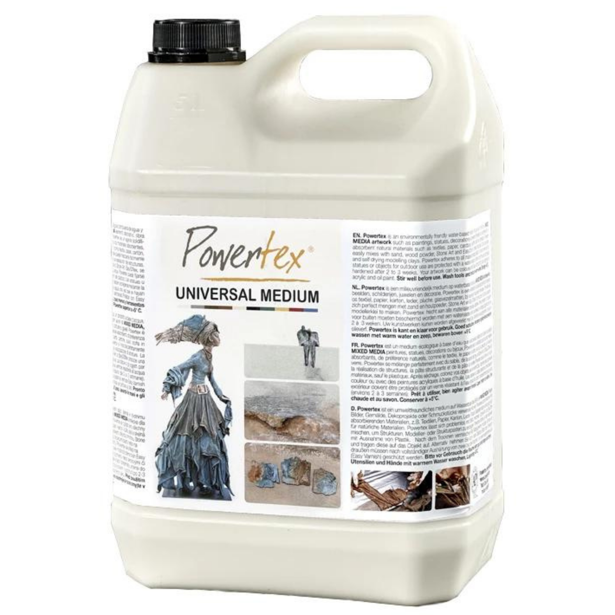 5000g jug of ivory Powertex Universal Medium 