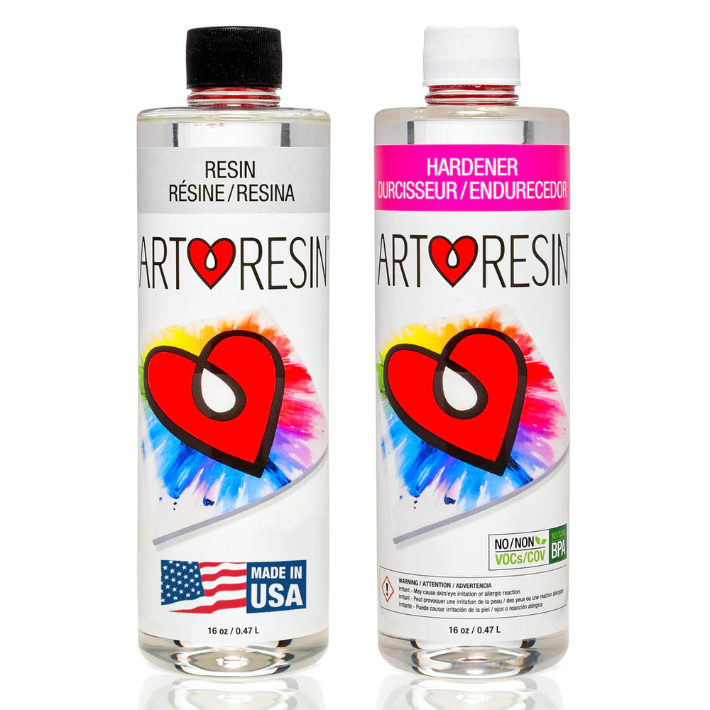 ArtResin™ Epoxy Resin 32 oz Kit (16 oz Resin + 16 oz Hardener)