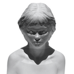 Plaster Bust - Mona
