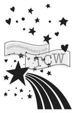TCW2148 Rainbow Star Stencil