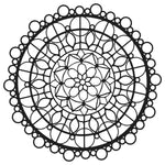 TCW947 Beaded Mandala Stencil