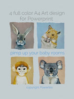 Rabbit - Animal Design for Powerprint